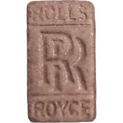 Grey Rolls Royce pill — Unknown; Synthesis impurity — Málaga, Spain