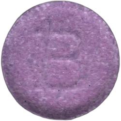 Purple Bitcoin pill — 2C-B 15mg — Barcelona, Spain