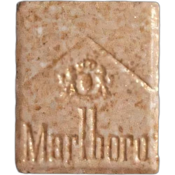 White Marlboro ecstasy pill (XTC) — MDMA 176mg — Marseille, France