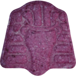 Pink Pharaoh ecstasy pill (XTC) — MDMA 104mg — Vienna, Austria