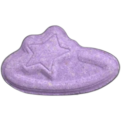 Purple Pop Smoke ecstasy pill (XTC) — MDMA 145mg — Madrid, Spain