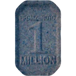 Blue NL ecstasy pill (XTC) — MDMA 160mg — Vienna, Austria