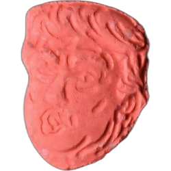 Pink Chupa Chups ecstasy pill (XTC) — MDMA 160mg — Basel, Switzerland