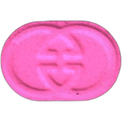 Pill Gucci — MDMA 132mg — Barcelona, Spain