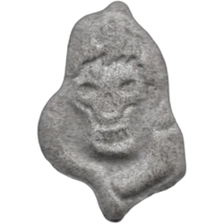 Grey Grim Reaper ecstasy pill (XTC) — MDMA 255mg — Barcelona, Spain