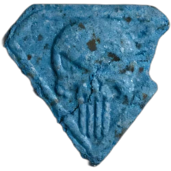 Pill Punisher — MDMA 122mg — Marseille, France