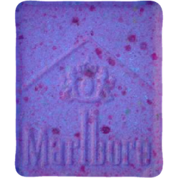 Pink Marlboro ecstasy pill (XTC) — MDMA 169mg; Amphetamine 12mg — Vienna, Austria