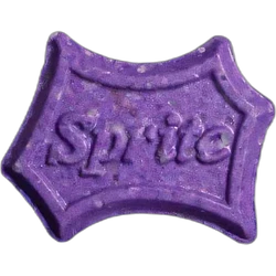 Grey Sprite ecstasy pill (XTC) — MDMA 39% — Marseille, France