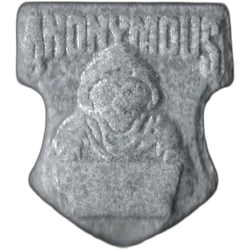 Pill Anonymous — MDMA 241mg; Caffeine 1% — Barcelona, Spain