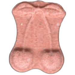 Pink Cherry pill — MDMA 150mg — Badajoz, Spain