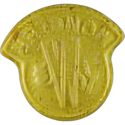 Orange Moncler ecstasy pill (XTC) — MDMA — Switzerland