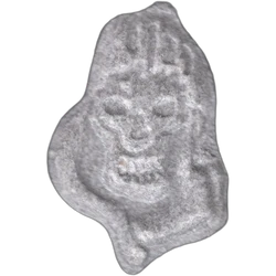 Grey Grim Reaper ecstasy pill (XTC) — MDMA 237mg — Madrid, Spain