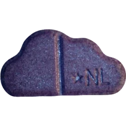 Purple Soundcloud ecstasy pill (XTC) — MDMA 157mg — Vienna, Austria