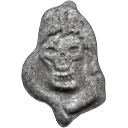 Grey Grim Reaper ecstasy pill (XTC) — MDMA 204mg — Barcelona, Spain