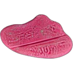 Red Pop Smoke ecstasy pill (XTC) — MDMA — Switzerland