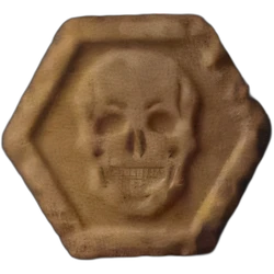 Purple Philipp Plein ecstasy pill (XTC) — MDMA 146mg — Sevilla, Spain