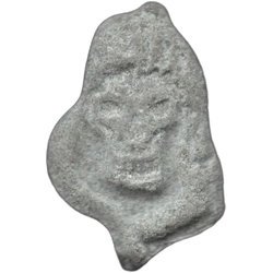 Grey Grim Reaper ecstasy pill (XTC) — MDMA 232mg — Madrid, Spain