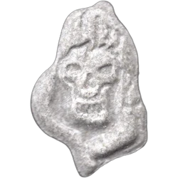 Grey Grim Reaper ecstasy pill (XTC) — MDMA 236mg — Madrid, Spain