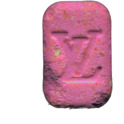 Pill Louis Vuitton — MDMA 135mg — Madrid, Spain