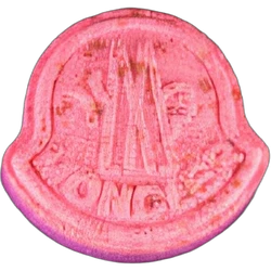 Pink Moncler ecstasy pill (XTC) — MDMA — Switzerland
