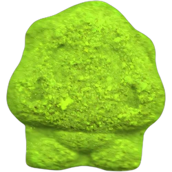 Green Super Mario ecstasy pill (XTC) — MDMA 1mg; 2C-B 7mg — Barcelona, Spain