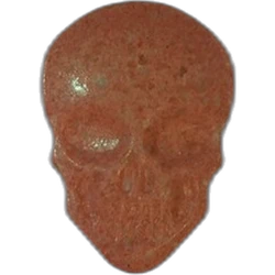 Red Skull ecstasy pill (XTC) — MDMA 269mg — Graz, Austria