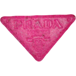 Pink Prada ecstasy pill (XTC) — MDMA 171mg — Vienna, Austria