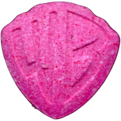 Pill Warner Bros — MDMA 65mg; Caffeine 142mg — Madrid, Spain