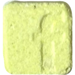 Yellow Facebook ecstasy pill (XTC) — MDMA 139mg — Slovenia