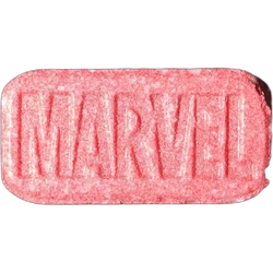 Blue Marvel ecstasy pill (XTC) — MDMA 260mg — Zürich, Switzerland