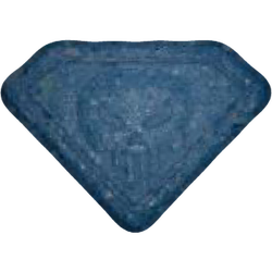 Blue Punisher ecstasy pill (XTC) — MDMA 28mg; Caffeine 166mg — Vienna, Austria