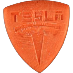 Orange Tesla ecstasy pill (XTC) — MDMA — Switzerland
