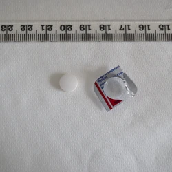 White Zopiclone pill — Zopiclone — North Yorkshire (YO13), England