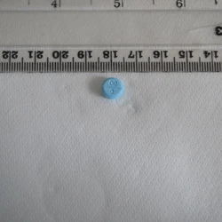 Blue Diazapam pill — Ethylbromazolam — Cardiff (CF10), Wales
