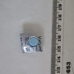 Blue Martin Dow Valium pill — Diazepam — Canterbury (CT68), England