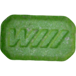 Green NL ecstasy pill (XTC) — MDMA 152mg — Vienna, Austria