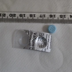 Blue Valium Martin Dow pill — Ethylbromazolam — North Warwickshire, Tamworth (B772), England