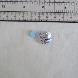 Blue Martin Dow Valium pill — Diazepam — Kingston upon Hull (HU3), England