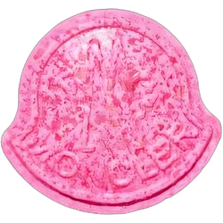 Pink Moncler ecstasy pill (XTC) — MDMA 156mg — Barcelona, Spain