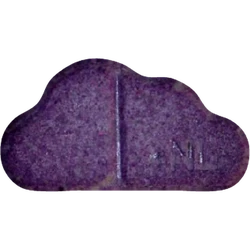 Purple Soundcloud ecstasy pill (XTC) — MDMA 158mg — Vienna, Austria