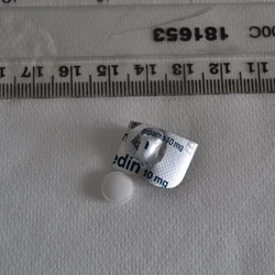 White Galenika Bensedin pill — Diazepam — Birmingham, Bromsgrove (B32), England