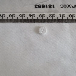 White Clonzepam pill — Clonazepam — Ab1, United Kingdom