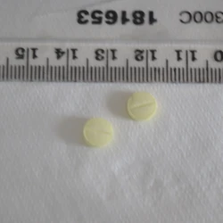Yellow Alprazolam pill — Alprazolam — Knowsley, St Helens (WA10), England