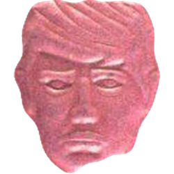 Blue Trump ecstasy pill (XTC) — MDMA; PMMA; Ketamine; Amphetamine — Netherlands
