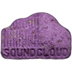 Purple Soundcloud ecstasy pill (XTC) — MDMA 165mg — Barcelona, Spain
