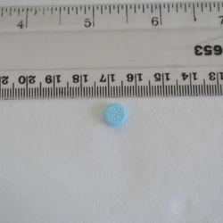 Blue Diazapam pill — Ethylbromazolam — United Kingdom