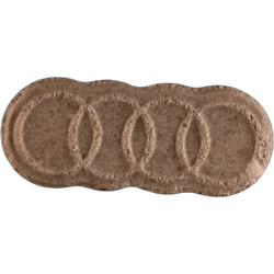 Grey Audi RS ecstasy pill (XTC) — MDMA 139mg — Zürich, Switzerland