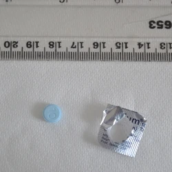 Blue Martin Dow pill — Diazepam — Manchester, Trafford (M16), England