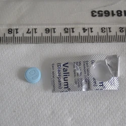 Blue Valium Diazepam pill — Diazepam — Basildon, Castle Point (SS71), England