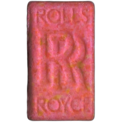 Pink Rolls Royce ecstasy pill (XTC) — MDMA 90mg — Madrid, Spain